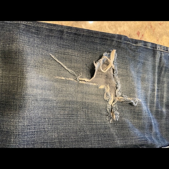 AG Denim. Destressed condition. Broken in! - Picture 6 of 7